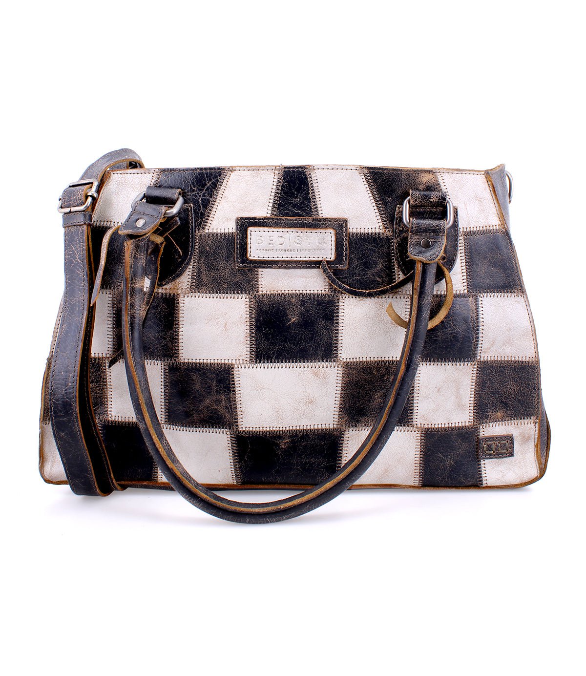 ROCKABABY - Checker Tote Shoulder Bag - Vintage Vault Boutique