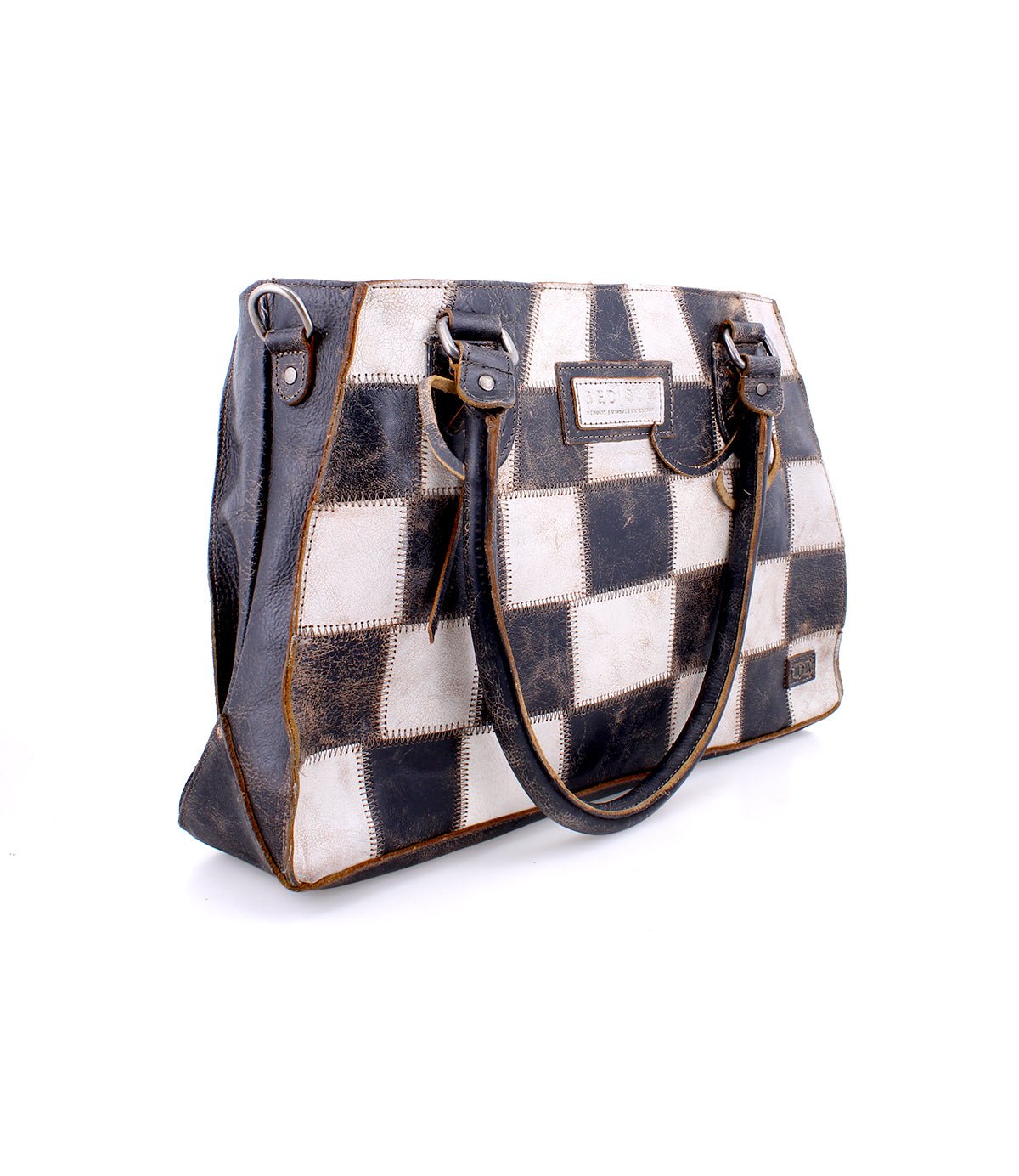 ROCKABABY - Checker Tote Shoulder Bag - Vintage Vault Boutique