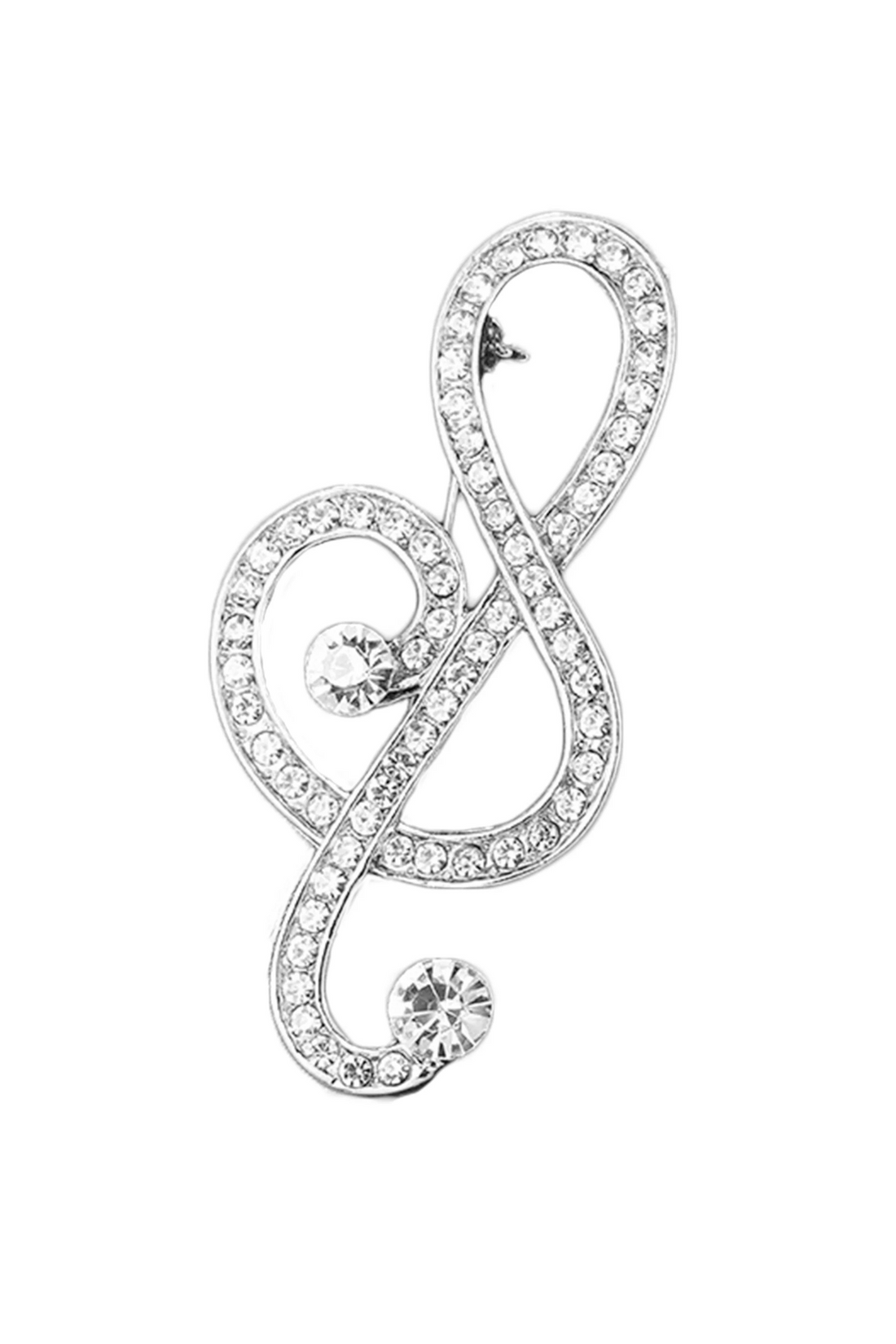 Musical Note Brooch Pin