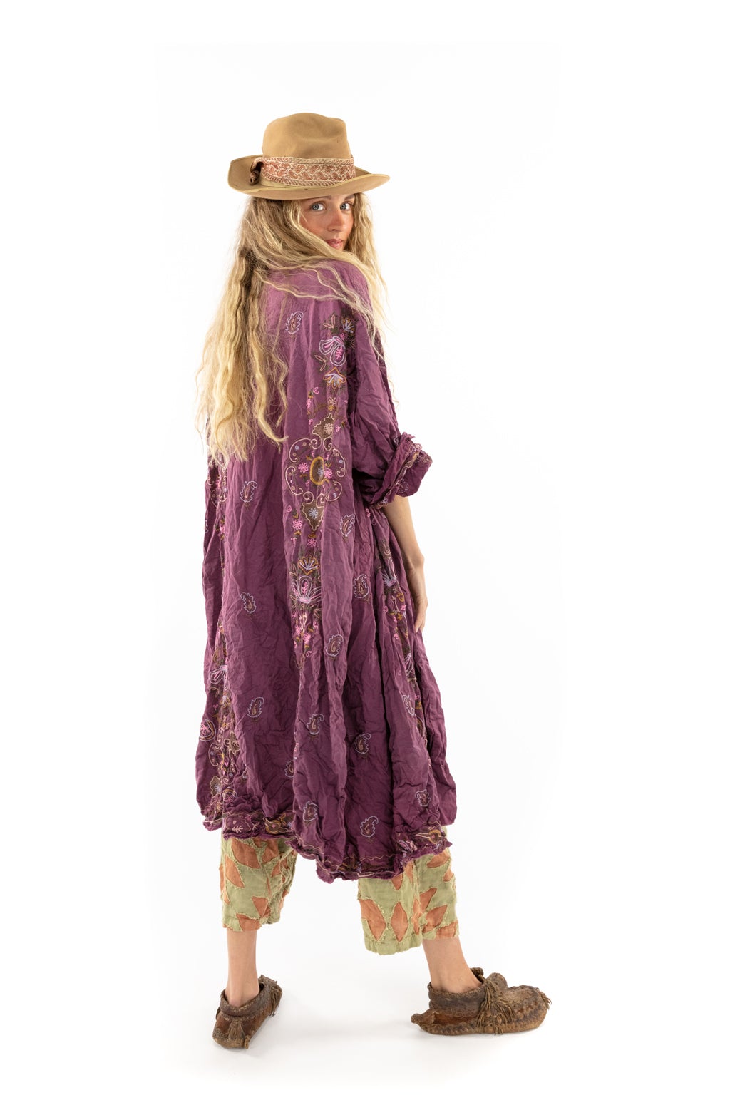 Jacket 509 Embroidered Belinay Kimono
