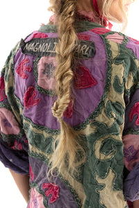 Jacket 587 Applique Hippie Coat