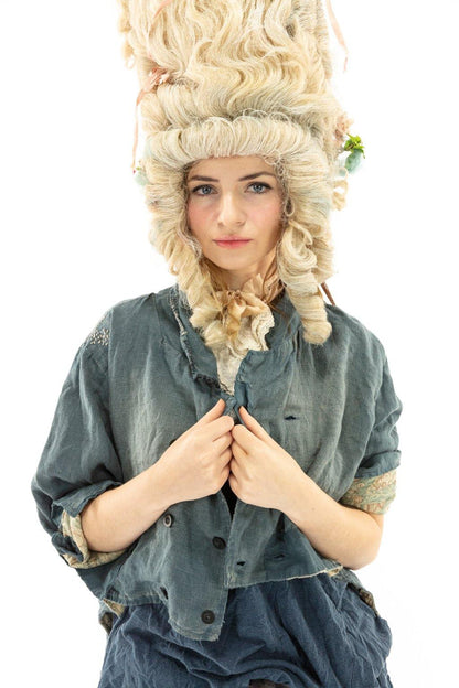 Jacket 495 Linen Jimmy Tuxedo  Faded Boro