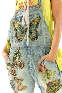 Overalls 051 Butterfly Applique Overalls