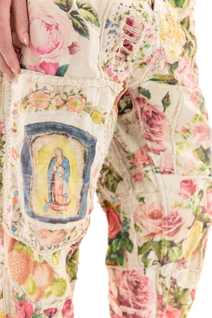 Pant 411 Patchwork Miner Trousers  Lady Madonna