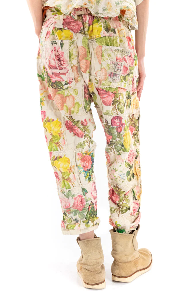 Pant 411 Patchwork Miner Trousers  Lady Madonna