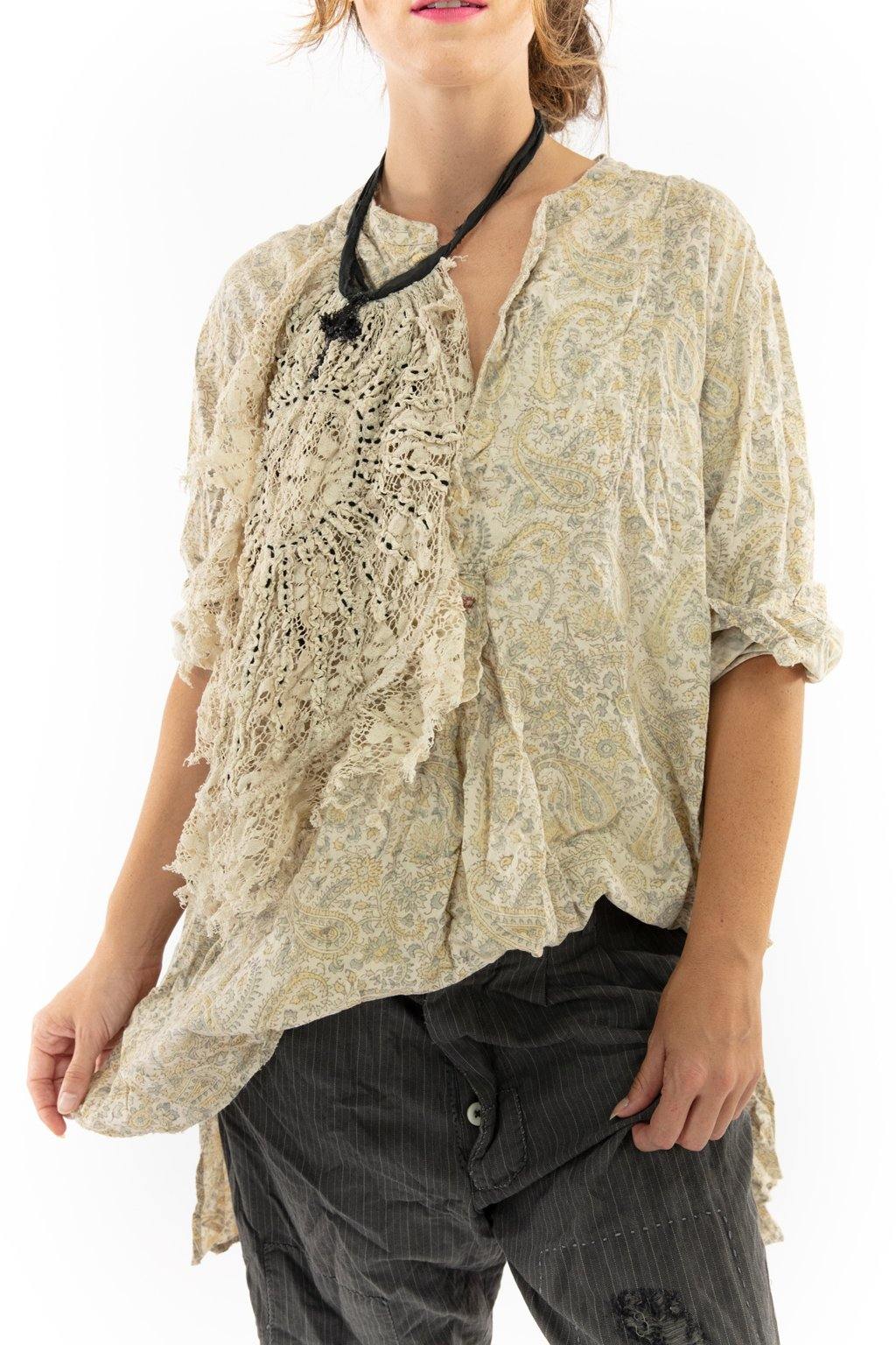 Top 903 Block Print Ines Shirt